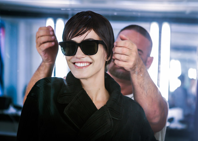 Amanda em ação para a Espaço - Foto: divulgação