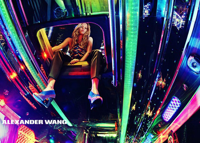 Anna Ewers na campanha de verão 2015 de Alexander Wang - Foto: reprodução