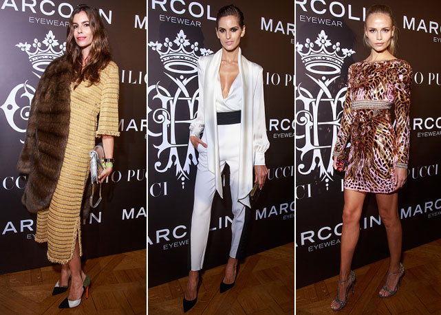 Da esquerda para a direita: Cris Pitanguy, Izabel Goulart e Natasha Polly - Fotos: Getty Images