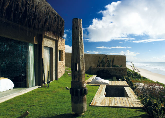 Bangalô de frente para o mar - Foto: reprodução/Harper's Bazaar