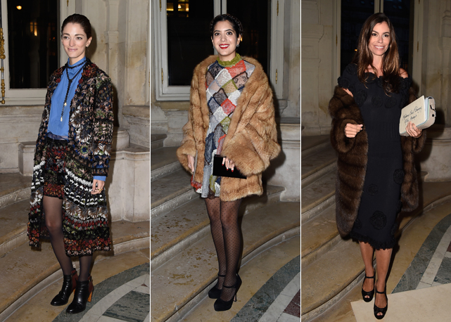 Sofia Sanchez Barrenechea, Noor Fares e Christina Pitanguy - Foto: Getty Images