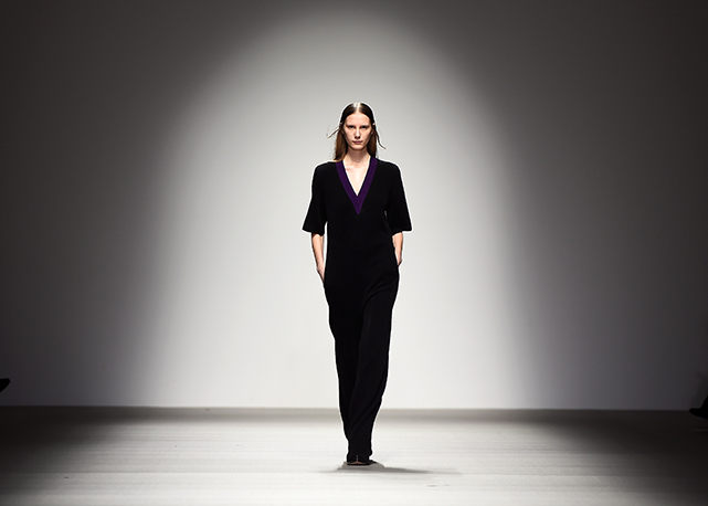Em Londres: apresentação de inverno 2015 do brasileiro Lucas Nascimento - Foto: Getty Images