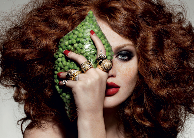 De grão em grão - Foto: Reprodução Harper's Bazaar de março