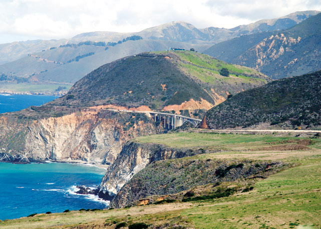 Paisagem do Big Sur  - Foto: reprodução