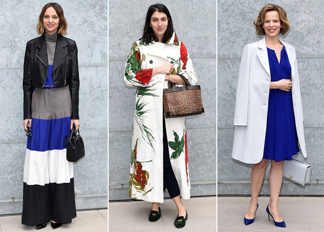 Da esquerda para a direita: Candela Novembre, Marta Ferri e Sonia Bergamasco - Fotos: Getty Images