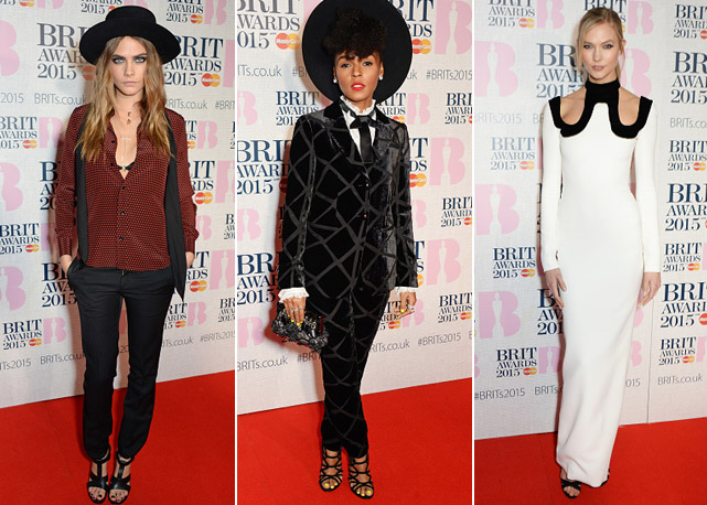Da esquerda para a direita: Cara Delevingne, Janelle Monae e Karlie Kloss - Fotos; Getty Images