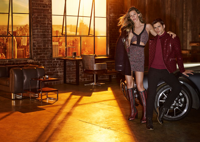 Gisele com Sean O´Pry - Foto: divulgação