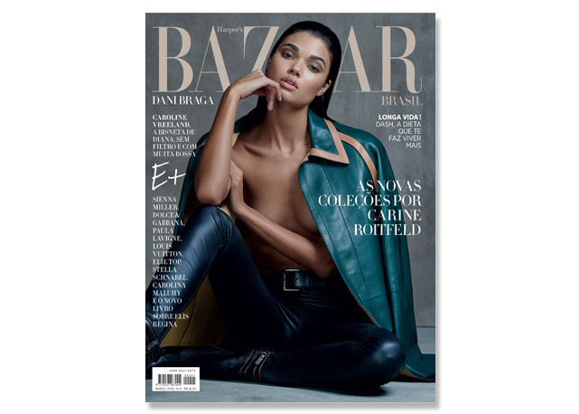 Nossa capa de março, já nas bancas! - Foto: reprodução/Harper's Bazaar