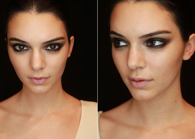 Kendall Jenner no backstage de beleza - Foto: Getty Images