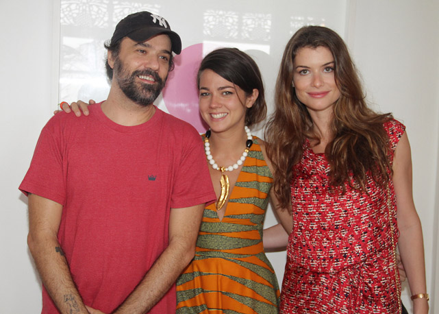 Mauro Lima, Betina de Luca e Alinne Moraes - Foto: Divulgação