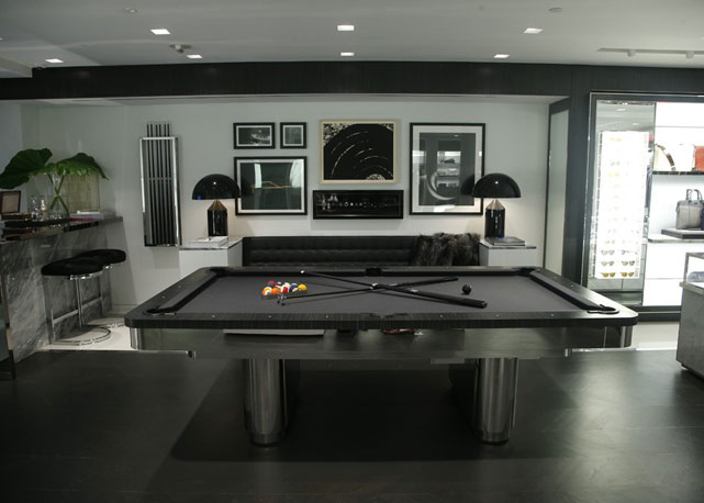 Mesa de bilhar para os consumidores masculinos - Foto: reprodução