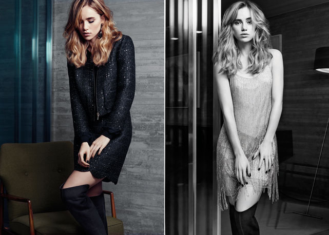 Suki Waterhouse na campanha da NK para a C&A - Foto: divulgação