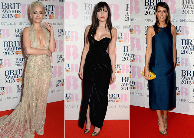 Da esquerda para a direita: Rita Ora, Daisy Lowe e Laura Jackson - Fotos: Getty Images