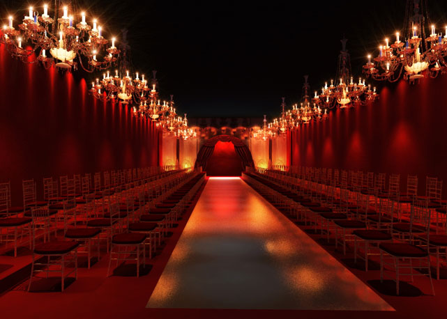 Um sneak peak da passarela do evento - Foto: divulgação