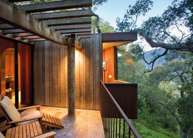 tree House do Post Ranch Inn, resort exclusivo do Big Sur - Foto: reprodução