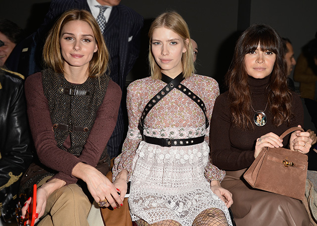 Olivia Palermo, Elena Perminova e Miroslava Duma - Foto: Getty Images