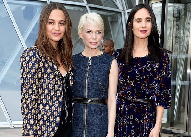 Alicia Vikander, Michelle Williams e Jennifer Connelly - Foto: Getty Images