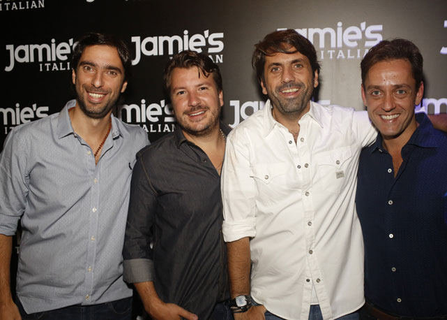 Da esquerda para a direita, os sócios: Bruno Laporta, Diego Sala, Marcel Gholmieh e Lisandro Lauretti - Foto: Marcelo Elídio/SiteRG