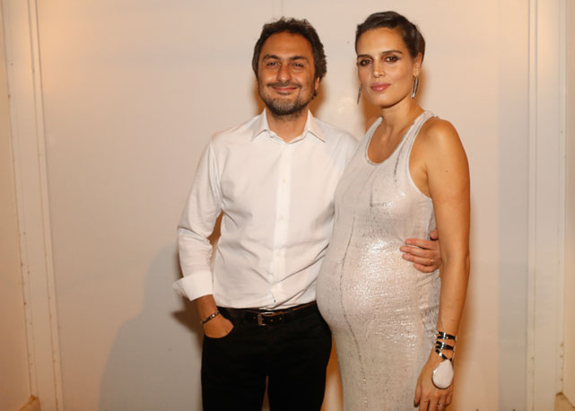 O aniversariante Jack Vartanian e a mulher, Cássia Ávila - Foto: Marcelo Elídio/SiteRG