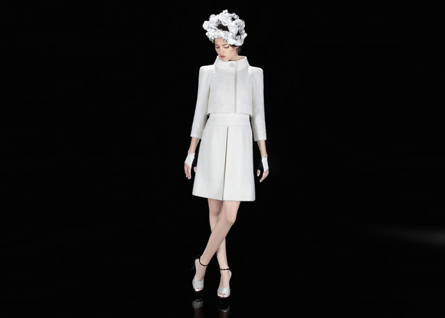 Um preview da expo: Chanel haute couture verão 2009 - Foto: reprodução