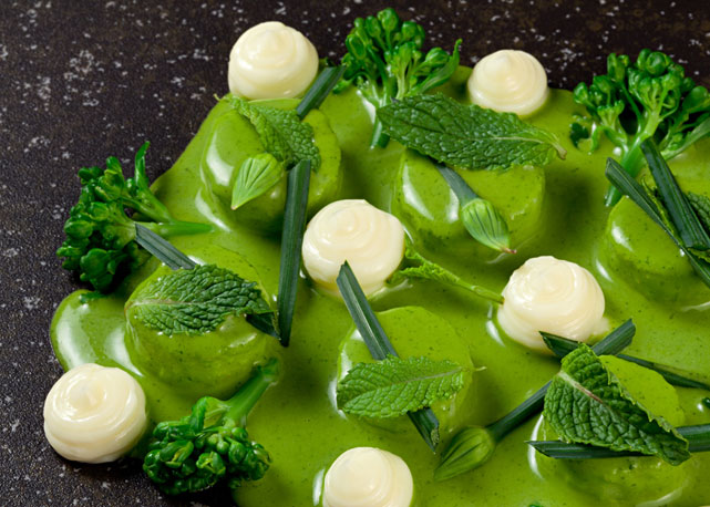 Pepino com catupiry, Brócolis e Nira - Foto: Rodrigo Azevedo/divulgação