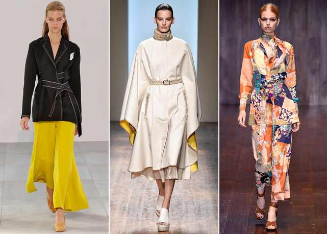 Da esquerda para a direita: Céline, Salvatore Ferragamo e Gucci - Foto: reprodução/Harper's Bazaar