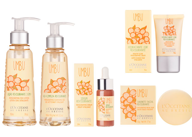 Os produtos da linha Umbu da L’Occitane au Brésil  - Fotos: divulgação
