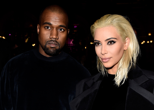 Kanye West e Kim Kardashian - Foto: Getty Images