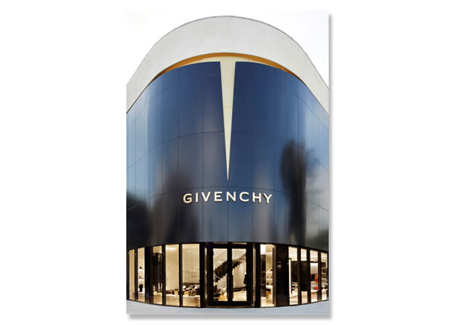 A fachada da loja da Givenchy no Miami Design District -Foto: reprodução