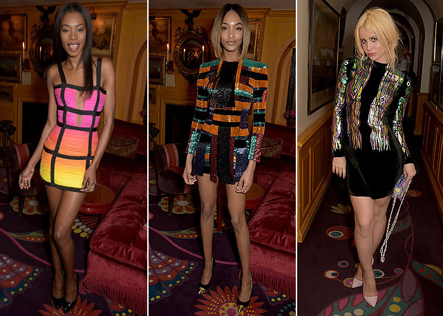 Da esquerda para a direita: Sigail Currie, Jourdan Dunn e Billie JD Porter - Fotos: Getty Images