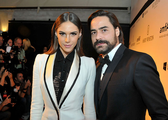 Danielle Pontes e Dinho Diniz, anfitrião da noite - Foto: Alexandre Virgilio/SiteRG