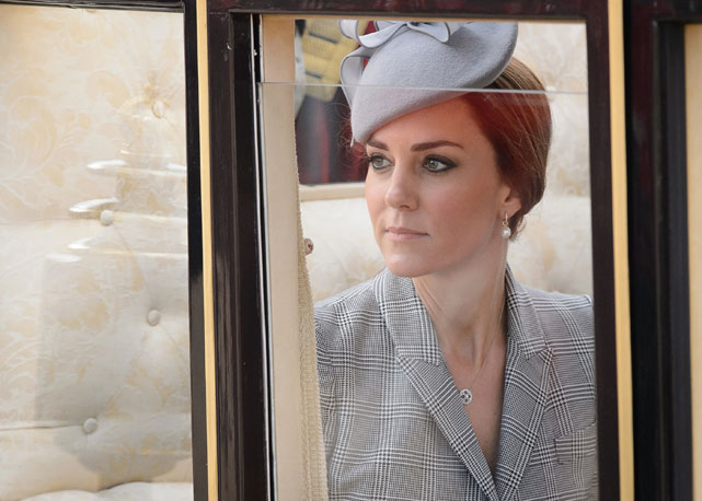 Kate nos primeiros messes de sua gravidez, em nossa galeria você confere todos os looks usados em eventos oficiais pela duquesa - Fotos: Getty Images