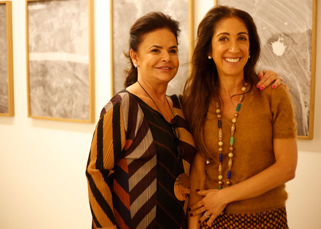 Nara Roesler e Beatriz Yunis Guarita - Marcelo Elídio/SiteRG