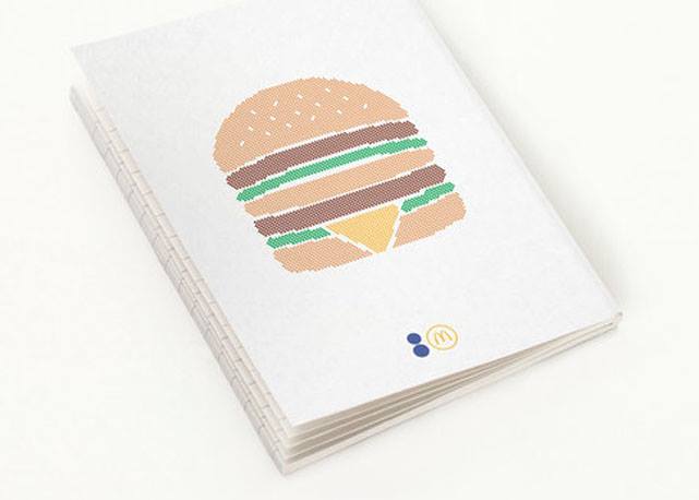 Livro da Mc Donald´s para Colette - Foto: divulgação