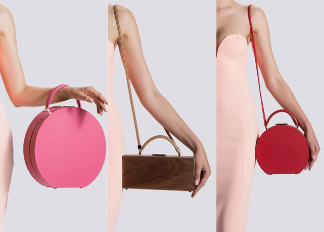 Detalhe da proporção das bolsas diante do corpo humano - Fotos: divulgação