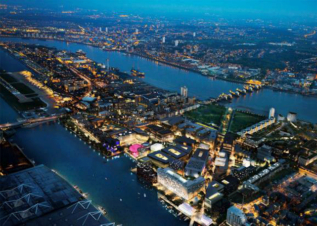 Royal Docks deve ser transformada em uma espécie de Meatpacking District, em Londres! Foto: divulgação