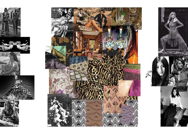Mood board da grife Lilly Sarti para o verão 2016 - Foto: divulgação