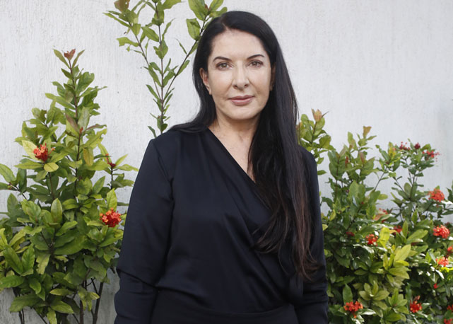 Homenageada do almoço: Marina Abramovic - Foto: Marcelo Elídio/SiteRG