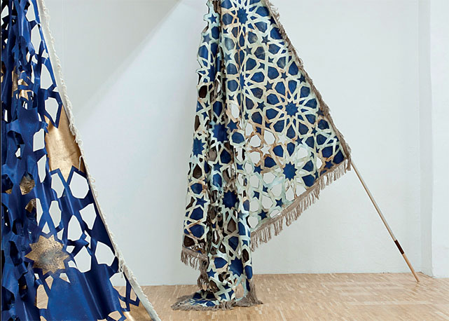Instalação de Nathan Peter - Foto: reprodução/Bazaar Art