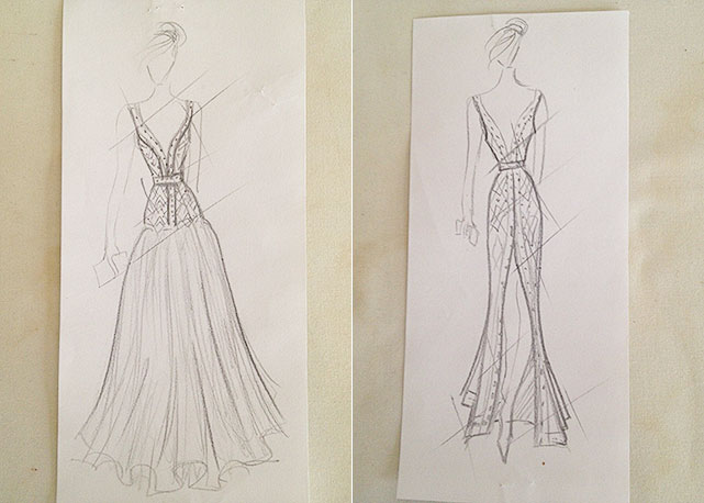 Croquis de Samuel Cirnansck para o verão 2016 - Foto: divulgação