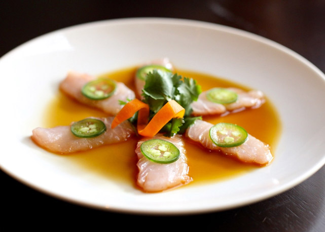 Yellowtail Jalapeño Sashimi - Foto: divulgação