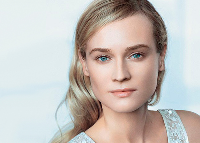 Outra das campanhas de beleza de Chanel, desta vez com Diane Kruger como protagonista - Foto: reprodução