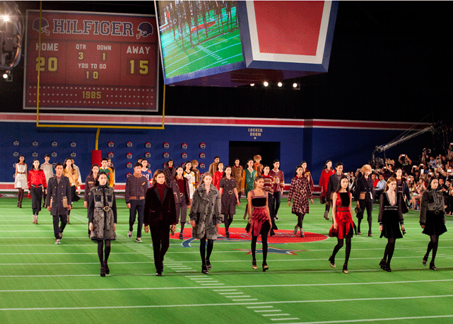 Tommy Hilfiger comemorou 30 anos com desfile comemorativo na China! Foto: divulgação