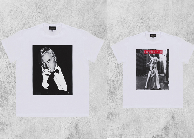 Duas t-shirts da coleção cápsula da Giorgio Armani. Pra ter já! Fotos: divulgação