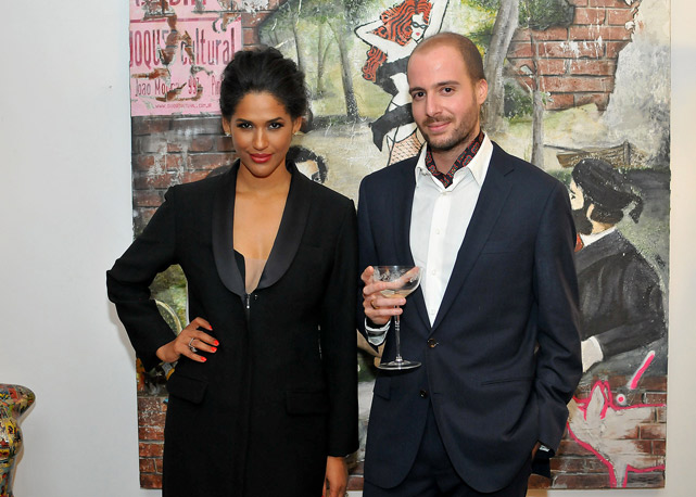 Alexandra Loras e Luiz Mazzilli - Foto: Alexandre Virgilio