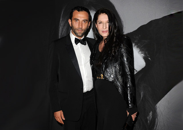 Riccardo Tisci e Marina Abramović - Foto: Getty Images