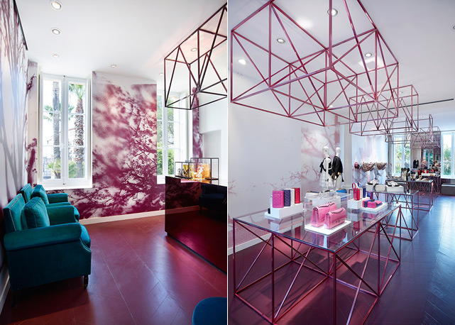 O interior da loja pop up da Chanel. O espaço fica aberto até outubro! Foto: divulgação