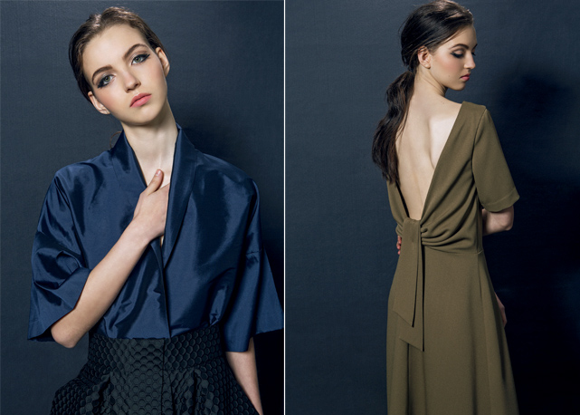 Duas criações da coleção de inverno 2015! Fotos: divulgação