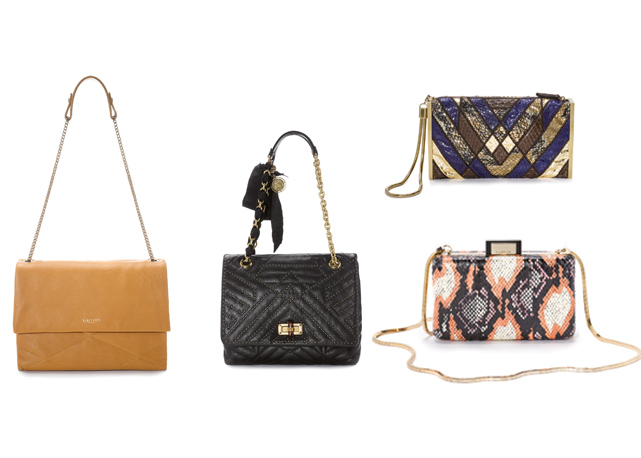 Pausa para as bolsas Lanvin da coleção de verão 2015. Must have! Fotos: divulgação