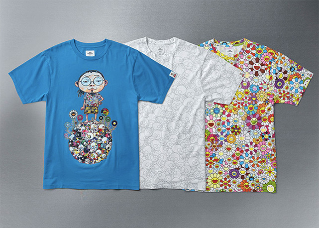 As três t-shirts criadas por Takashi Murakami para Vans! Foto: divulgação